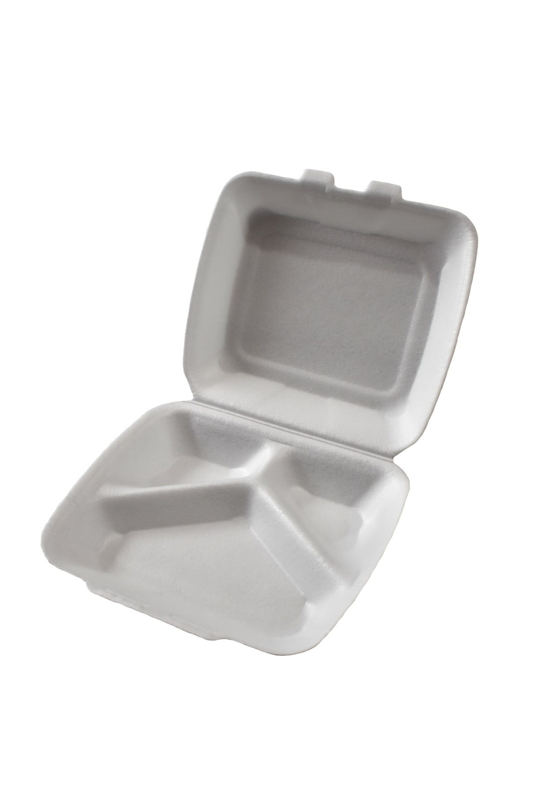 HP4-3 WHITE-3 COMPARTMENTS MEAL BOXES-1x150