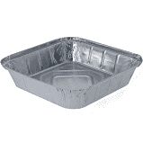 BOX-N09 FOIL CONTAINERS-(9"x9"x2")-1x200-DEEP-(EAZI PAK)