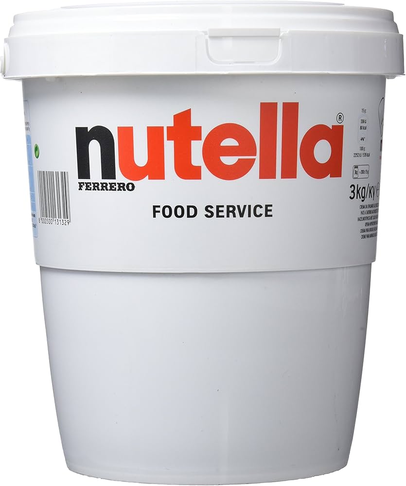 1 TUB-NUTELLA CHOCOLATE SPREAD 1x3kg