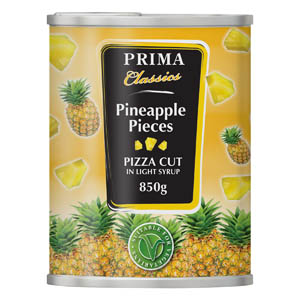 BOX-PINEAPPLE PIZZA CUT IN SYRUP-12x850g