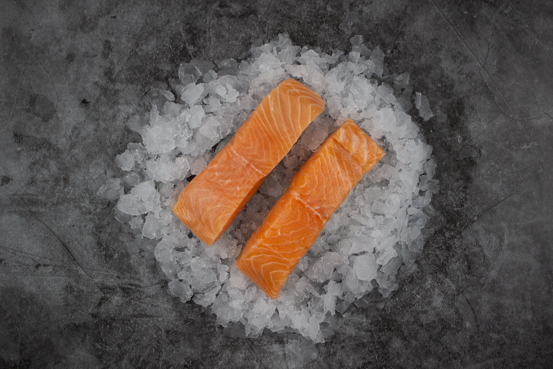 BOX- SALMON FILLET PTNS SL/B IVP-(170/200g)-1x10ptns