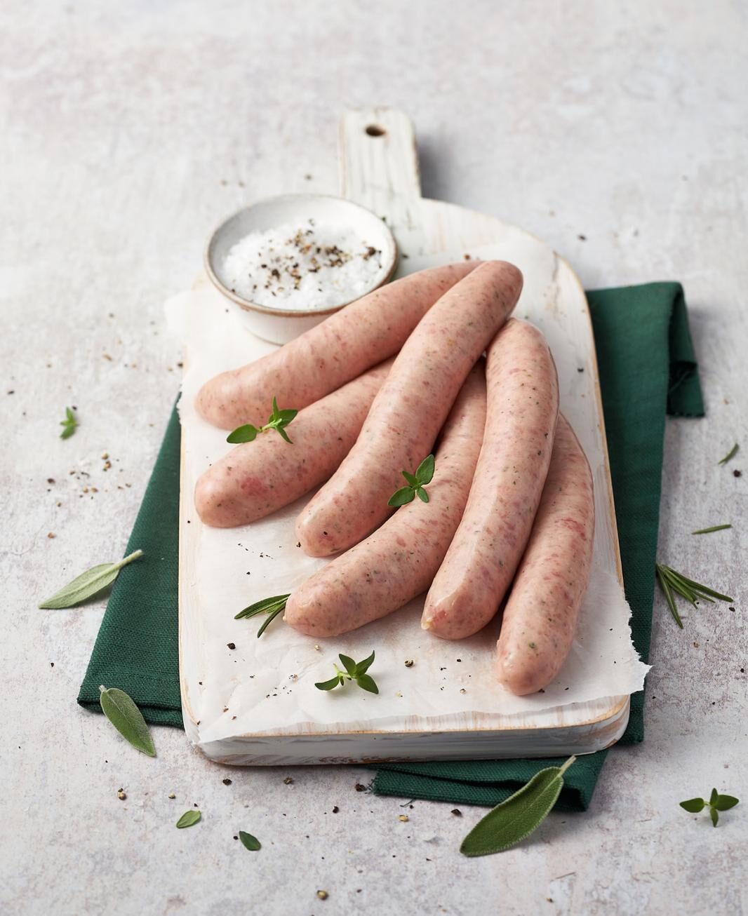 BOX-LINCOLNSHIRE PORK SAUSAGES 8'S 2x2.27kg