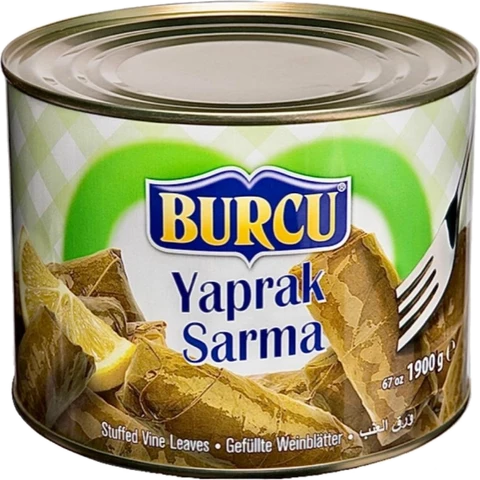 TIN-BURCU STUFFED VINE LEAVES 24x400g
