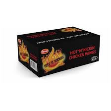 BOX-(TYSON)-HOT N KICKIN CHICKEN WINGS-(HALAL)-1x2.27kg