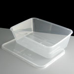 BOX-A650 PLASTIC CONTAINERS WITH LIDS (STALLION)-1x200